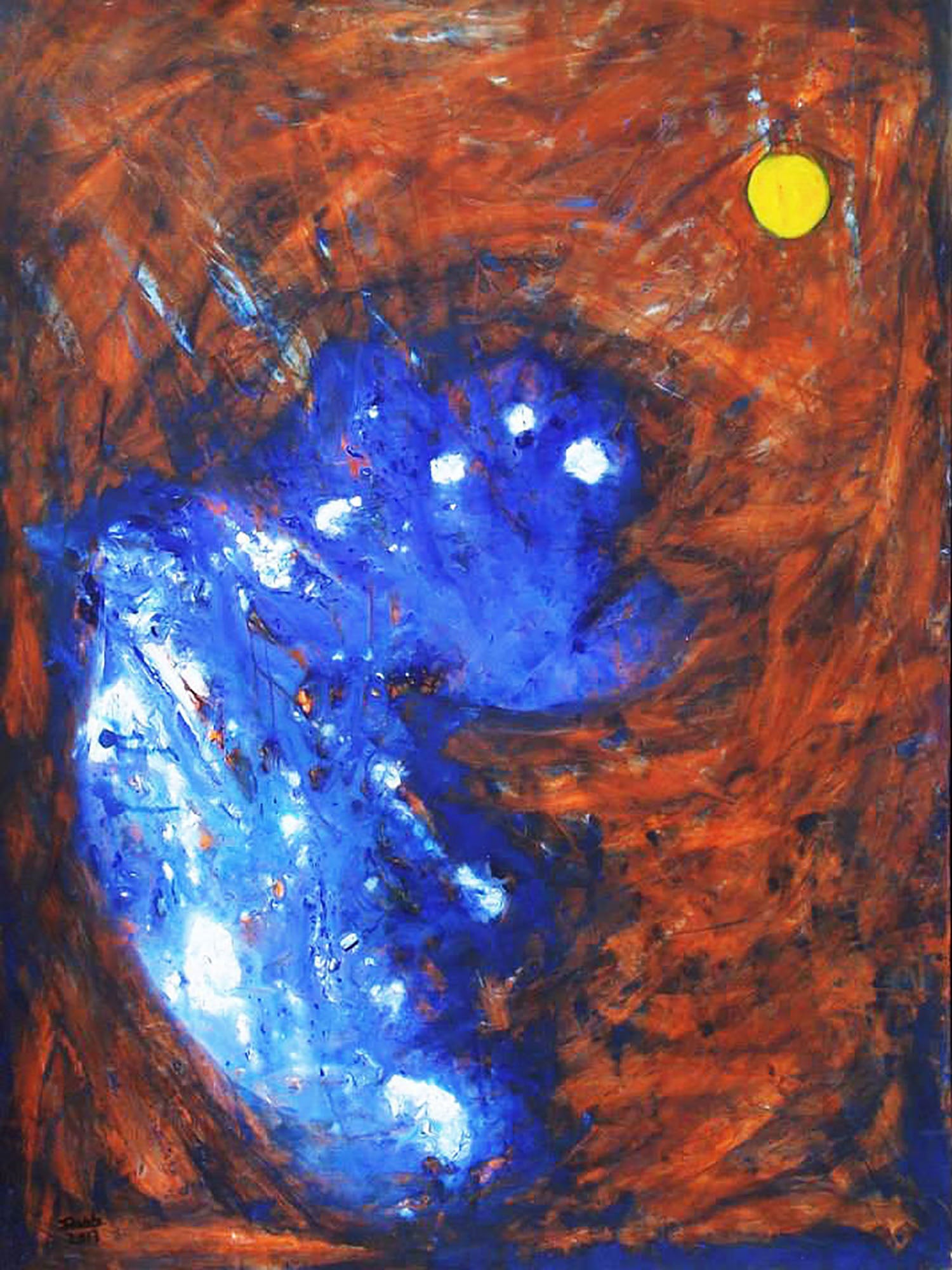 Título de obra: Elefante en vientre