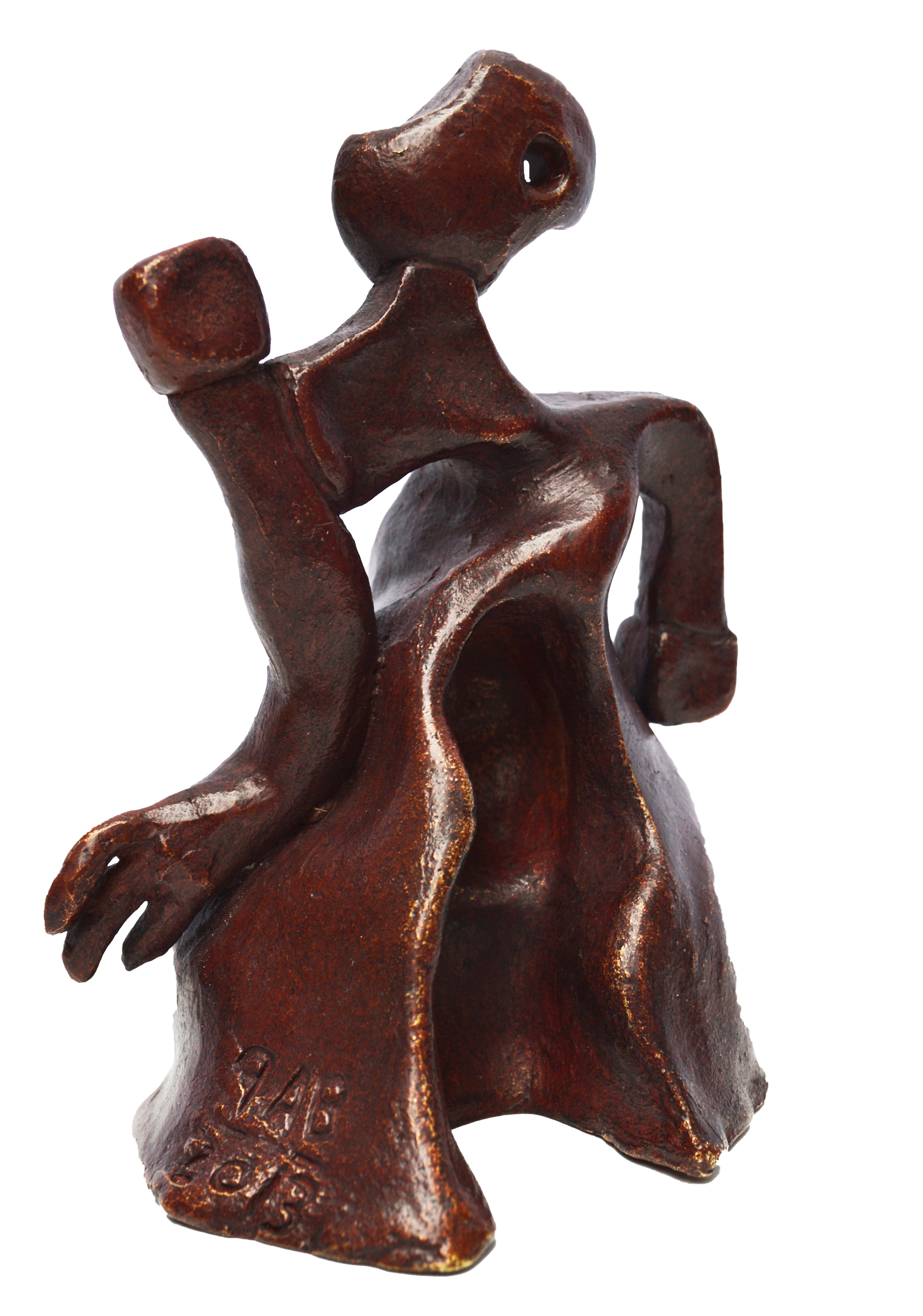 Título de obra: Mujer con vestido