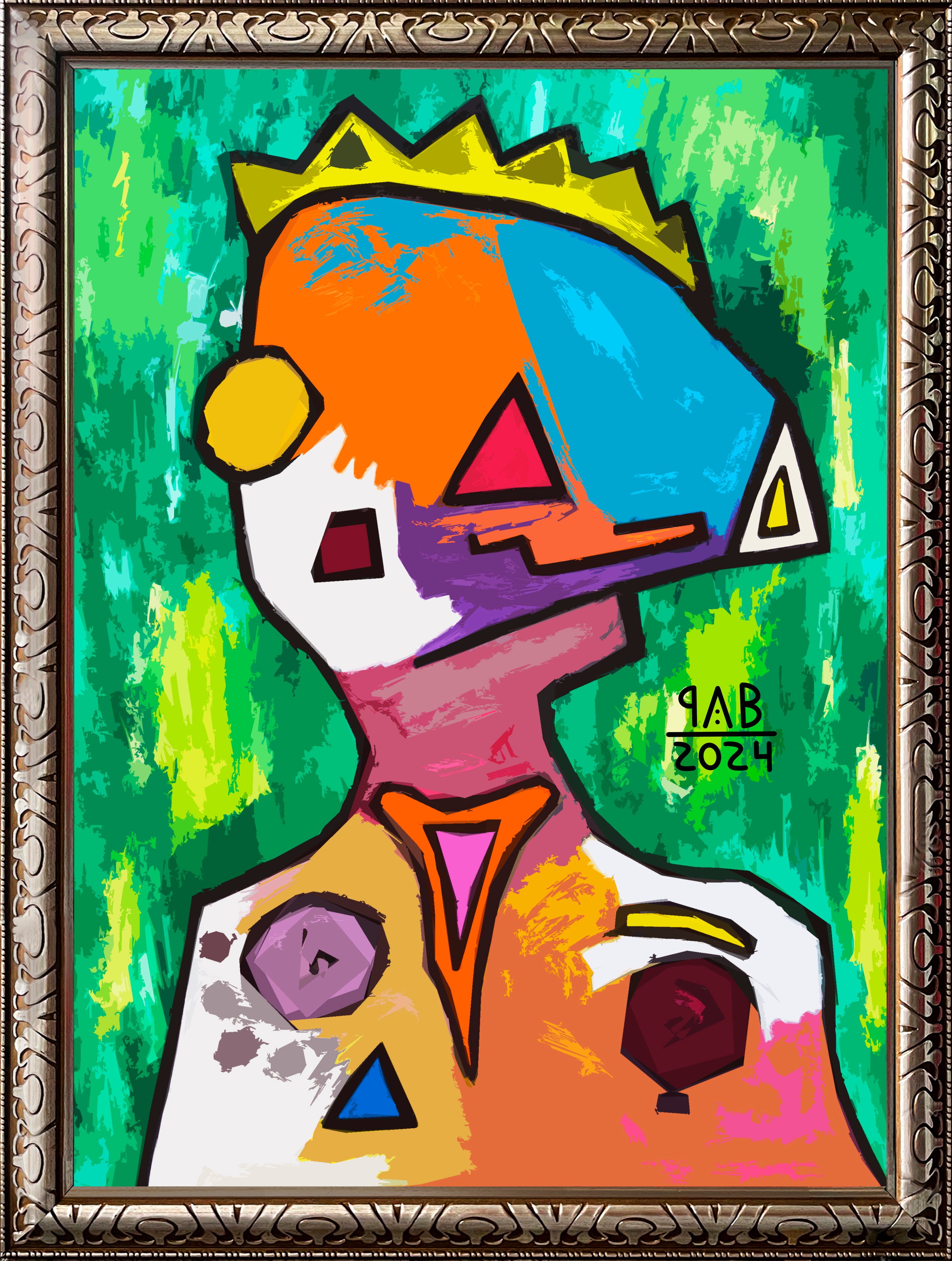 Título de obra: Rey